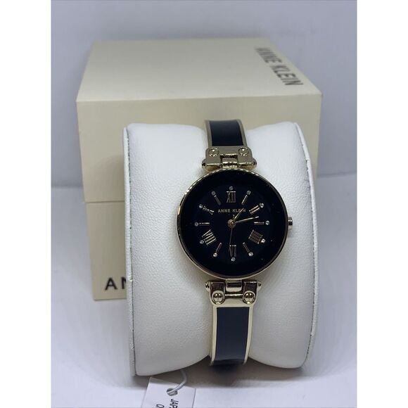 Anne Klein AK/3374 Women's Gold Metal Analog Dial Quartz Wrist Watch WAT171 - Picture 2 of 12